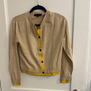 Zara beige cardigan size medium